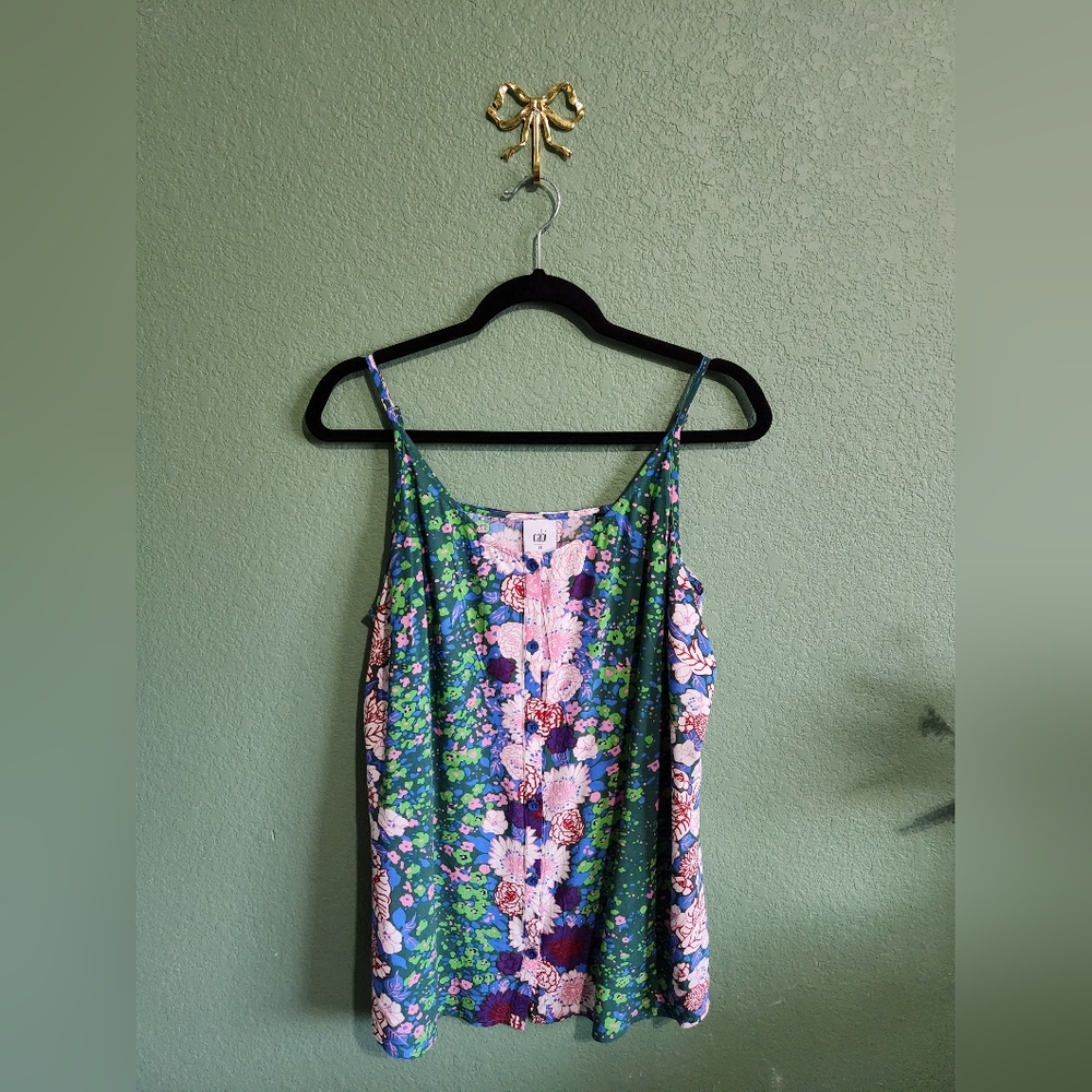 Cabi Isla Floral Trellis Top
